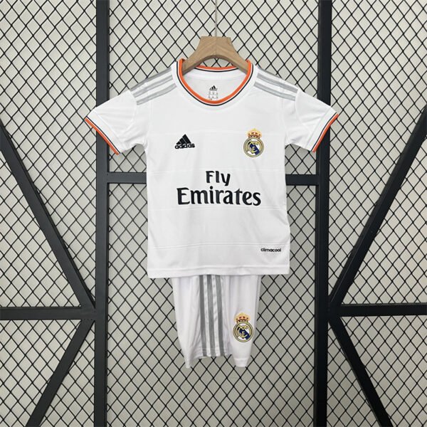 Real Madrid 13 14 home kids kit