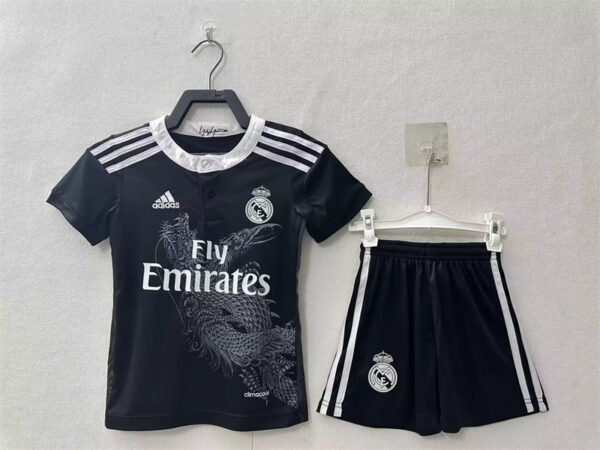 Real Madrid14 15  away kids kit
