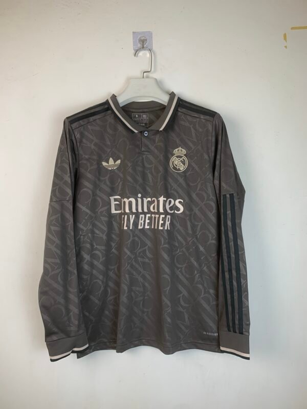 Real Madrid 24 25  Long sleeve third shirt