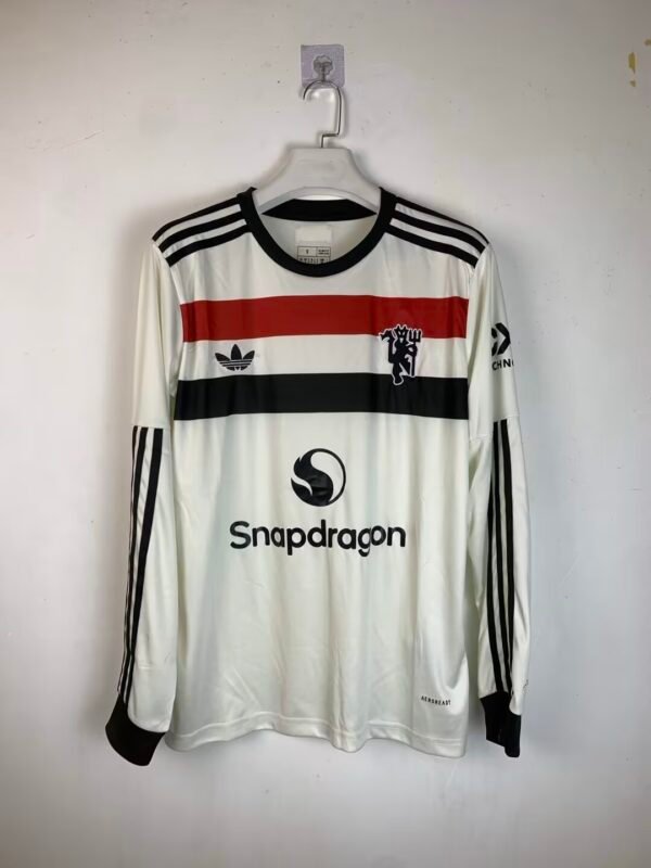 Manchester United third 24 25  Long sleeve home shirt