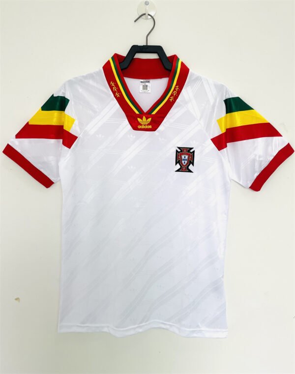 Portugal  92 94  away retro shirts (复制)