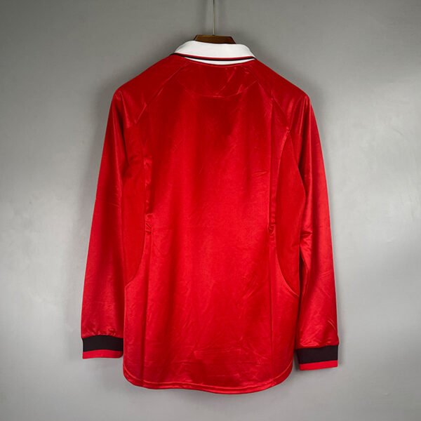 Manchester United 1999 Long sleeve home jersey - Image 2