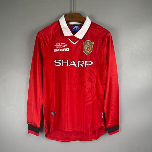 Manchester United 1999 Long sleeve home jersey