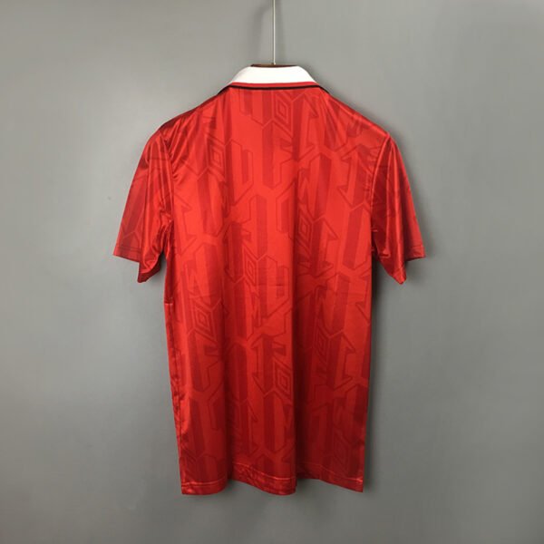 Manchester United 93 94  red retro shirt - Image 2