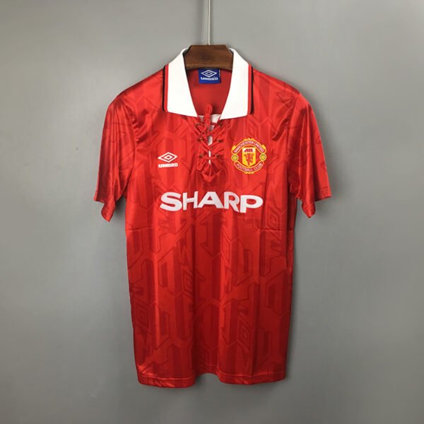 Manchester United 93 94  red retro shirt