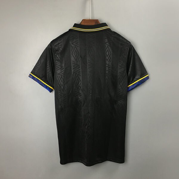 Manchester United 93 94 black retro shirt - Image 2