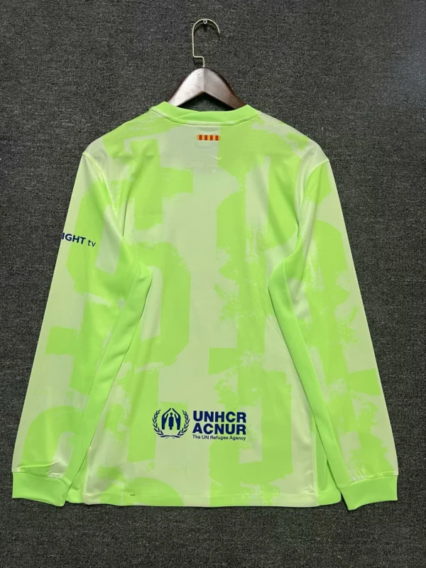 Barcelona  third 24 25  Long sleeve  shirts - Image 2