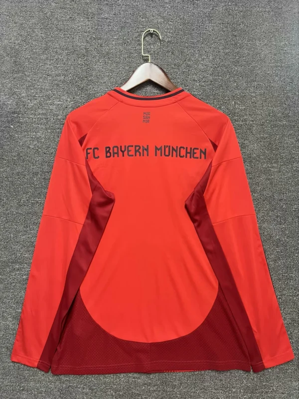 Bayern home 24 25  Long sleeve home shirt - Image 2