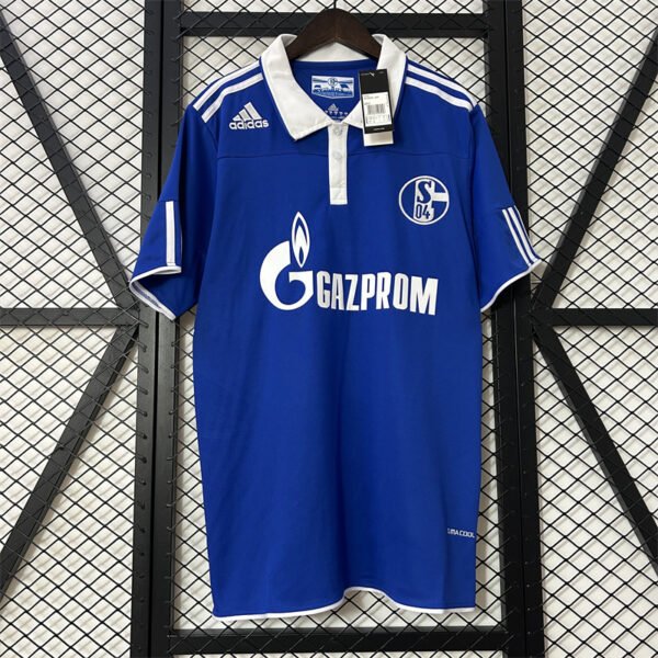 Schalke 10/11  home retro jersey