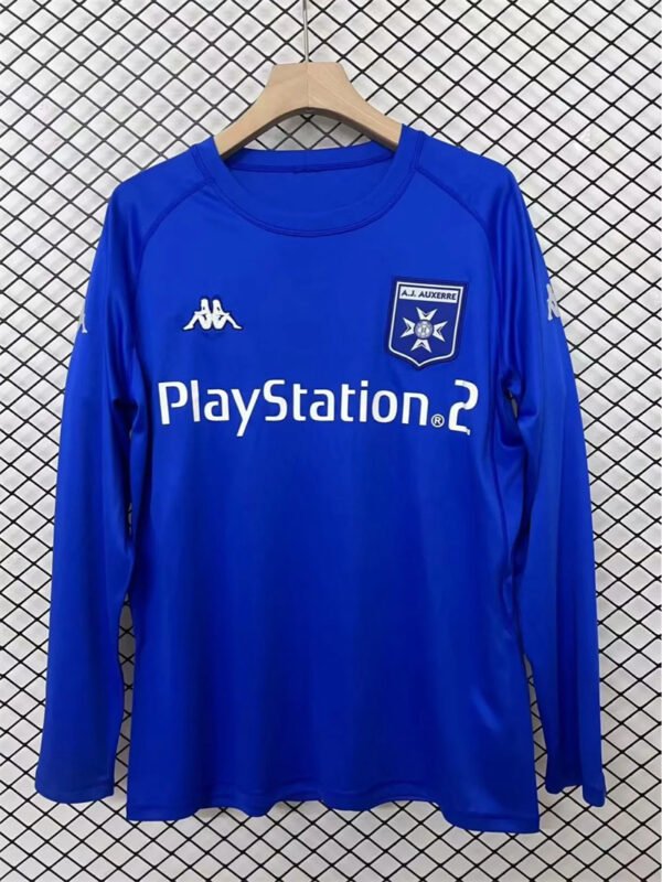 AJ Auxerre 03/04  Long  sleeve home shirt