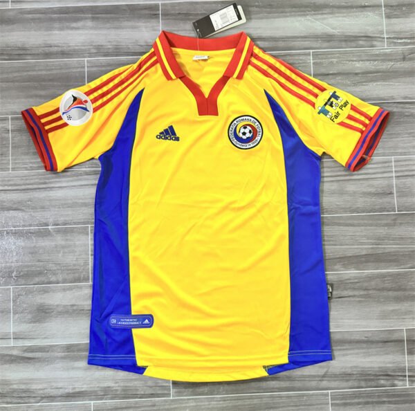Romania 2000 Home  retro jersey