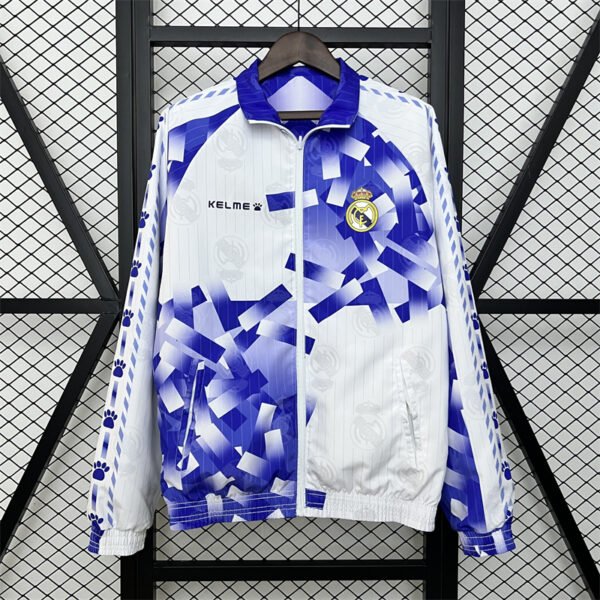 Real Madrid men Double-Sided   Windbreaker - Image 4
