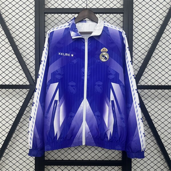 Real Madrid men Double-Sided   Windbreaker - Image 2