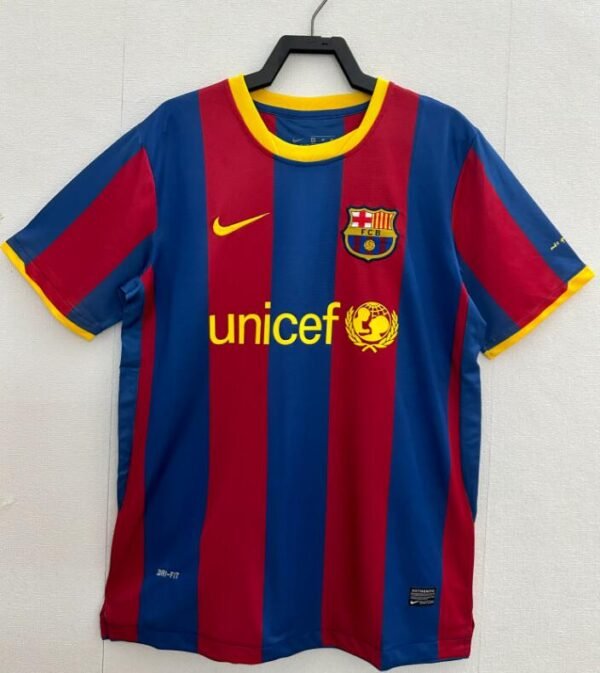 10/11 Barcelona home shirt
