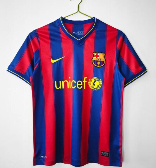 09/10 Barcelona home shirt