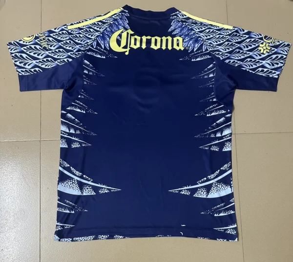 25/26 New  Club America Away blue Short Sleeve Soccer Jerseys - Image 2