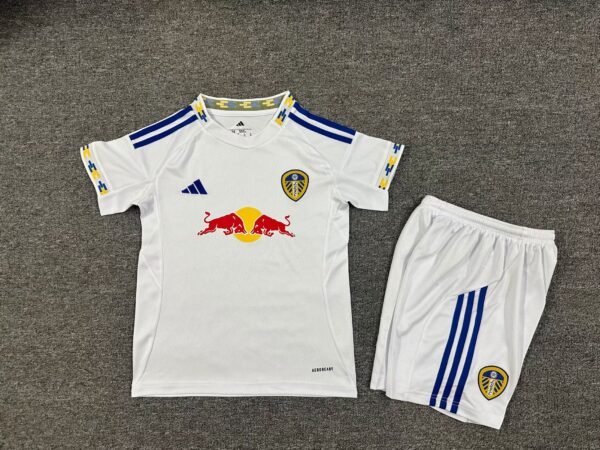 25/26 Leeds United Home kids kit sock